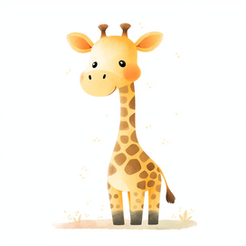 Маленький жираф