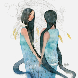 Если закрыть на минутку глаза, слышно как поют реки