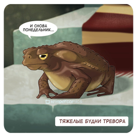 Тревор - жаба Невилла Долгопупса