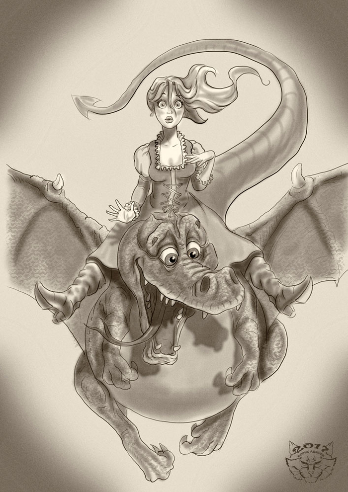 иллюстрация к книге Хроники Дракона в Нижних Подсолнухах..!)))