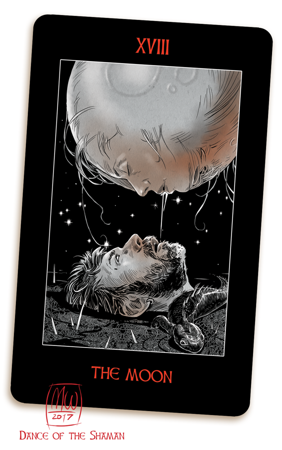 Аркан XVIII. Луна