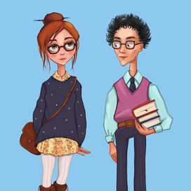 Ребята студенты.