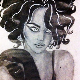 Девушка в черном