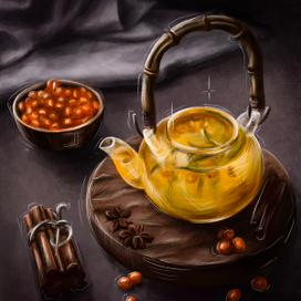 Чай с облепихой