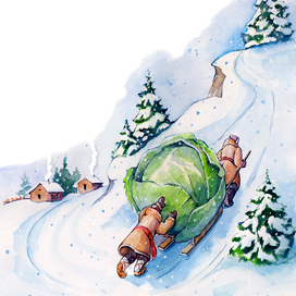 Зуй и капуста