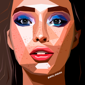 Векторные геометрические портреты