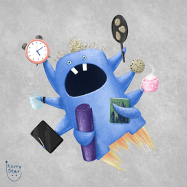 Стремительный утренний монстр