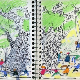 большое дерево