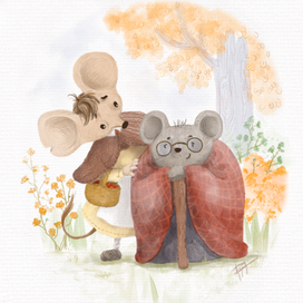 Жизнь леса. По пути домой.