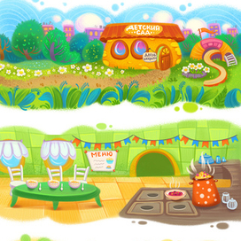 фоны для анимац мультика