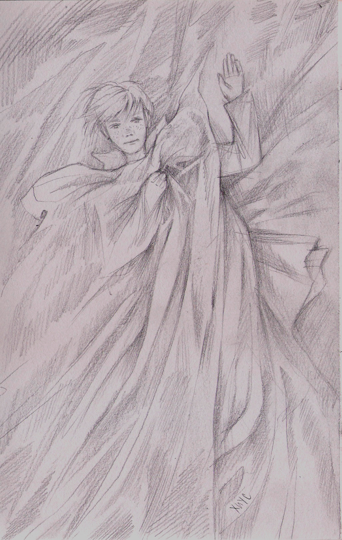 Мужик с гнездом на голове