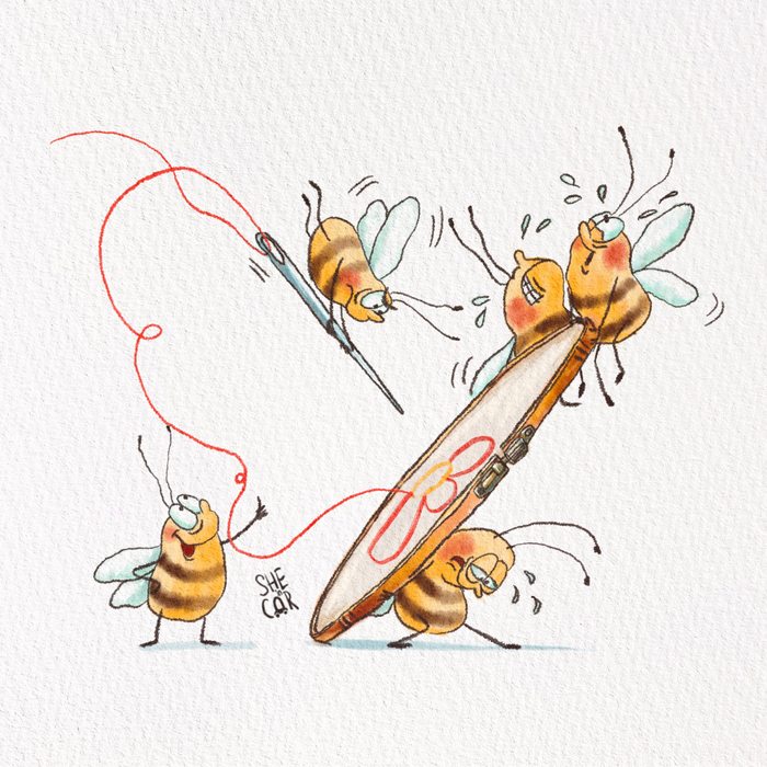 из серии "истории пчелок"