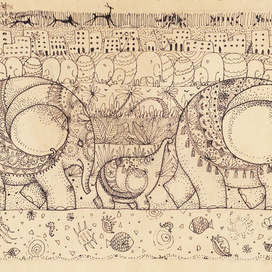 слоны у моря