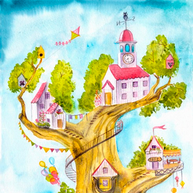 Городок на дереве