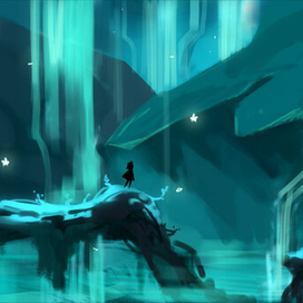 Скетч окружения для платформера