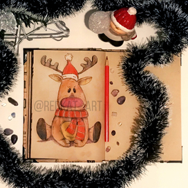 Новогодняя игрушка / Олень