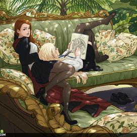 Джинни и Луна