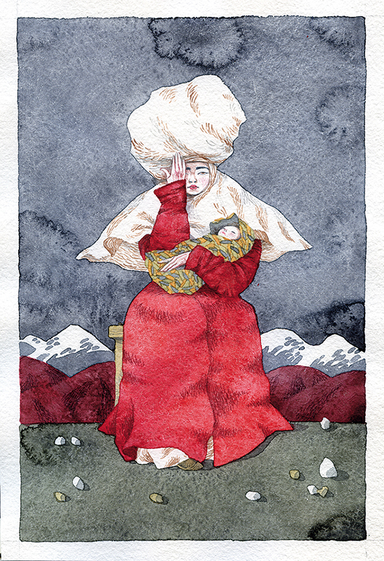 Илл. к книге Е.Турсунова "Карашанырак"