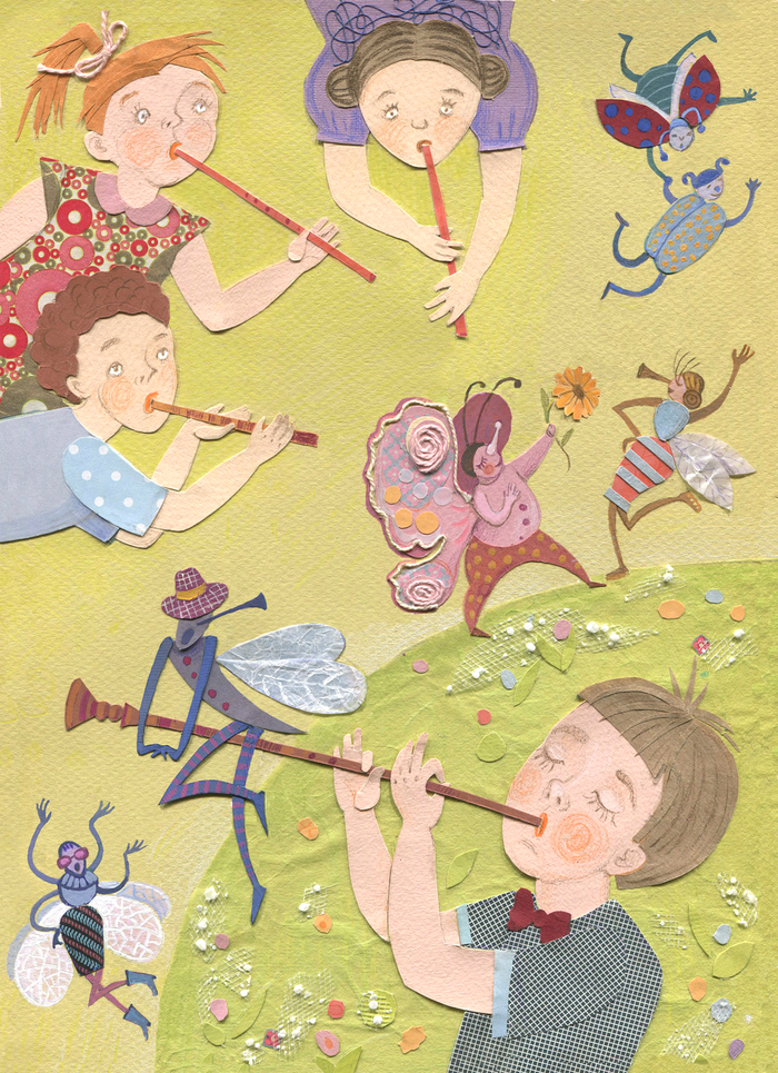 Лев Квитко "Дудочки"