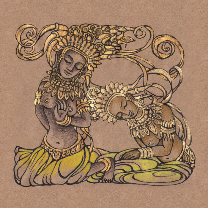 Индийский алфавит "В"