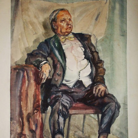 Этюд мужской фигуры