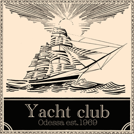 Логотип для яхт-клуба.