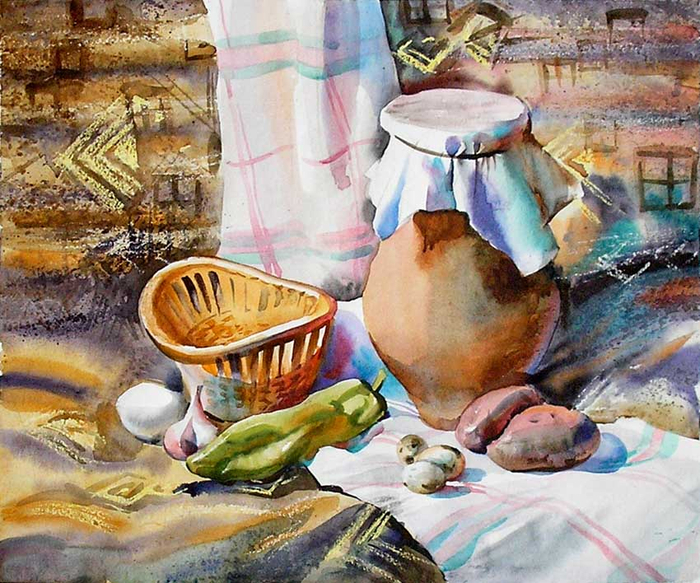 Натюрморт с кувшином