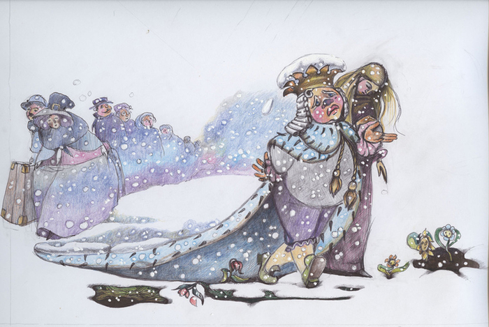 иллюстрация  к  ,.Обыкновенному чуду,,