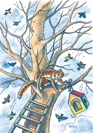 Н Ижендей. Полосная иллюстрация