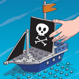 Лего пираты