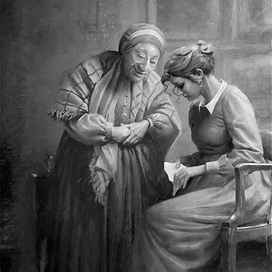 иллюстрация к книге (тьма египетская)