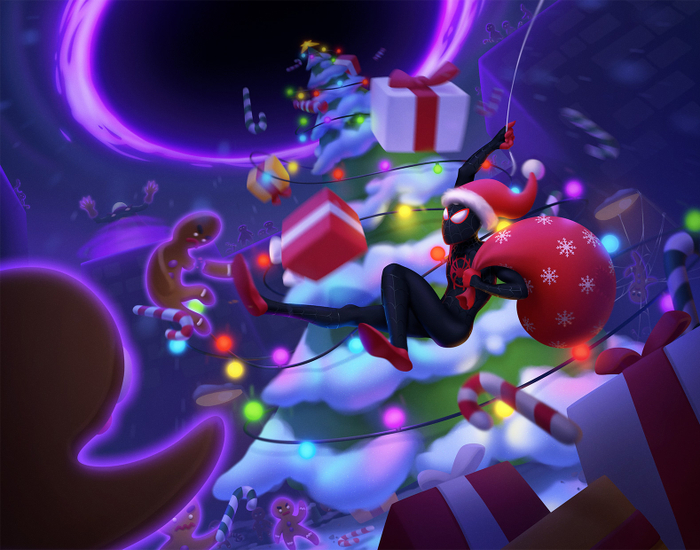 Человек-Паук против пряничных человечков