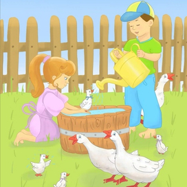 Иллюстрация для детской книги