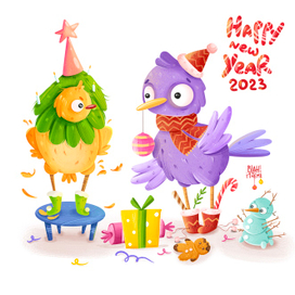 DTIYS New year birds