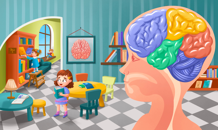 Книга с окошками "Тело человека"