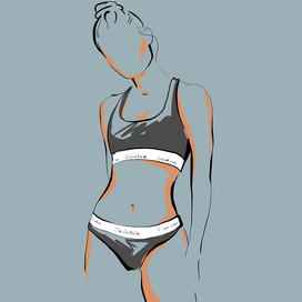 реклама белья