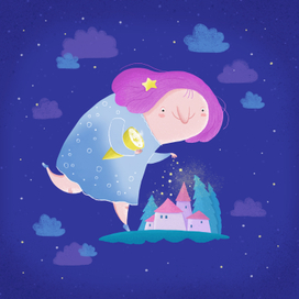 Фея. Иллюстрации и стикеры.