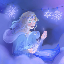 Вязальщица снежинок