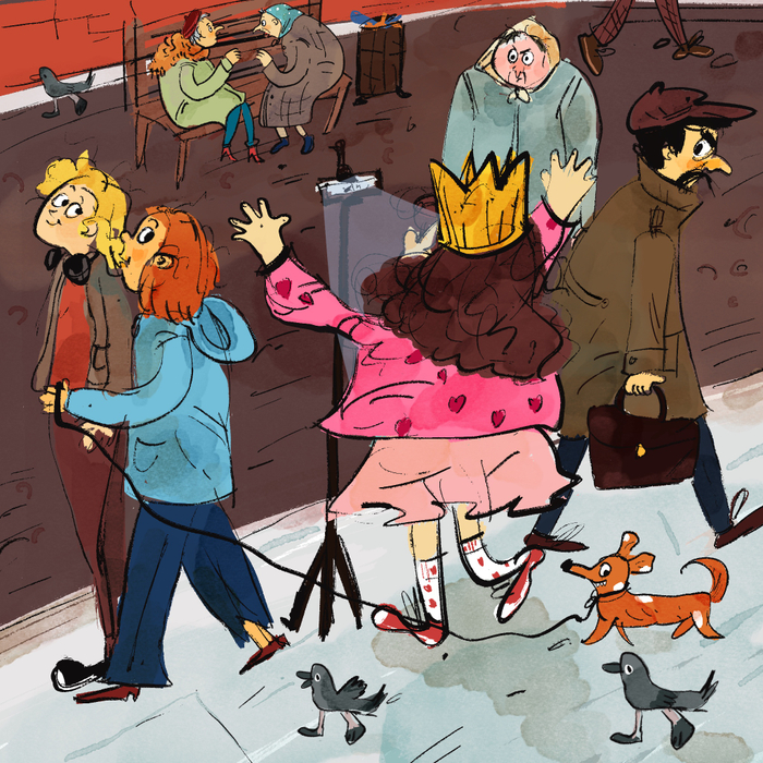 Скетч из парка