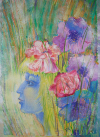 Желтая чёлка