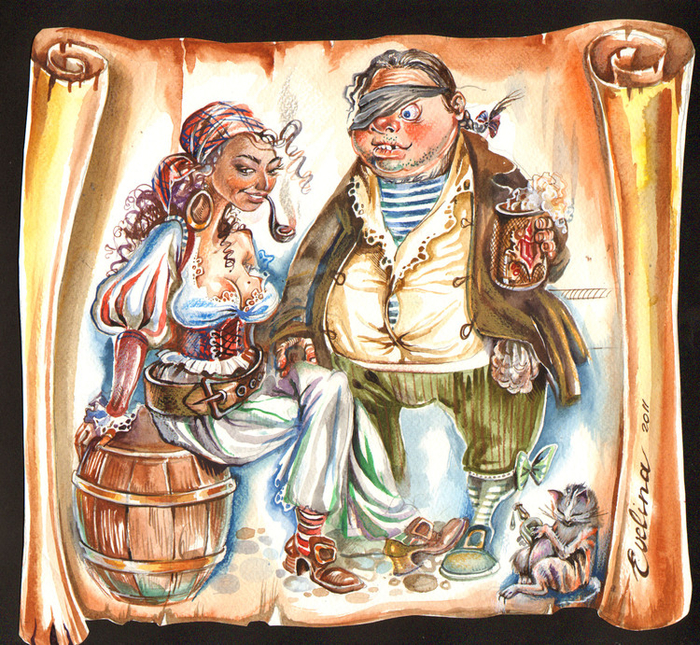 моя бабушка курит трубку)))