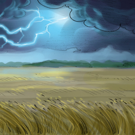 сториборд -гроза