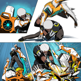 Страница комикса TFDF #9