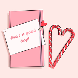 Открытка "Хорошего дня"