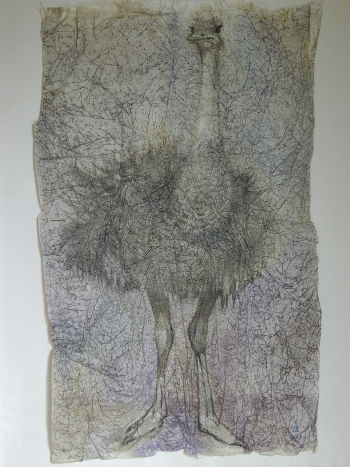 Страусиное "ПА".72х44