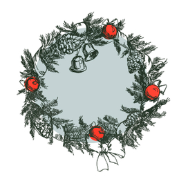 Christmas wreath