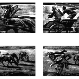 Илл. к повести Л.Н.Толстого "Холстомер"