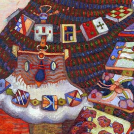 Тёплый вечер в Маленькой Голландии.Фрагмент.