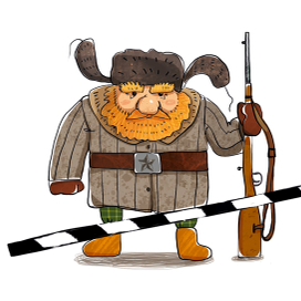 Враг не пройдет. Для архивного календаря от ГенЭкспо