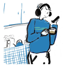 Мальчик с чаем